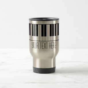 Taza De Viaje El piano conocido de encargo cierra al estudiante
