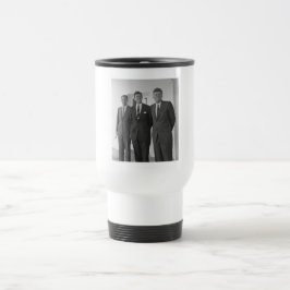 Taza De Viaje El presidente de América John Kennedy y hermanos, 