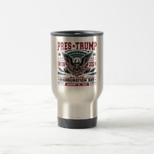 Taza De Viaje El presidente Trump ganó el 2024