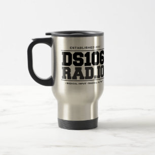 Taza De Viaje El radical de DS106RAD.IO en radical hacia fuera
