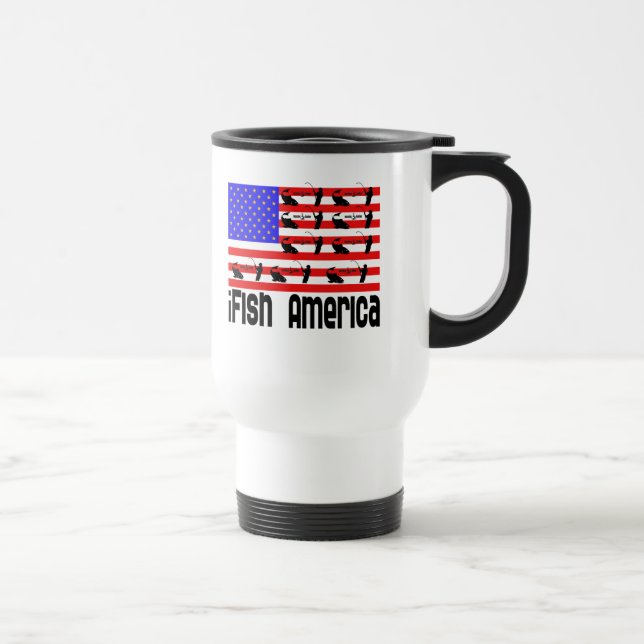 Taza De Viaje El regalo de pesca en Estados Unidos (Derecha)