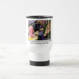 Taza De Viaje El Relinchador de Caballos Camisetas Divertidas Ta