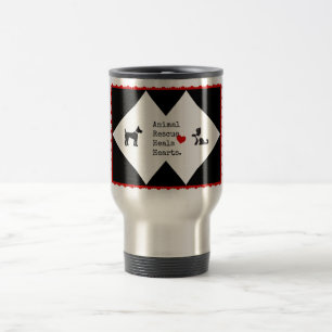 Taza De Viaje El rescate animal cura la colección de los