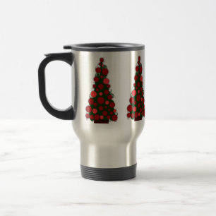 Taza De Viaje El rojo coloreó viaje del navidad/la taza del