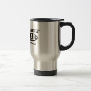 Taza De Viaje El Semi-Finalista más grande del papá del mundo