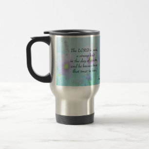Taza De Viaje El Señor Es Bueno - Nahum 1:7