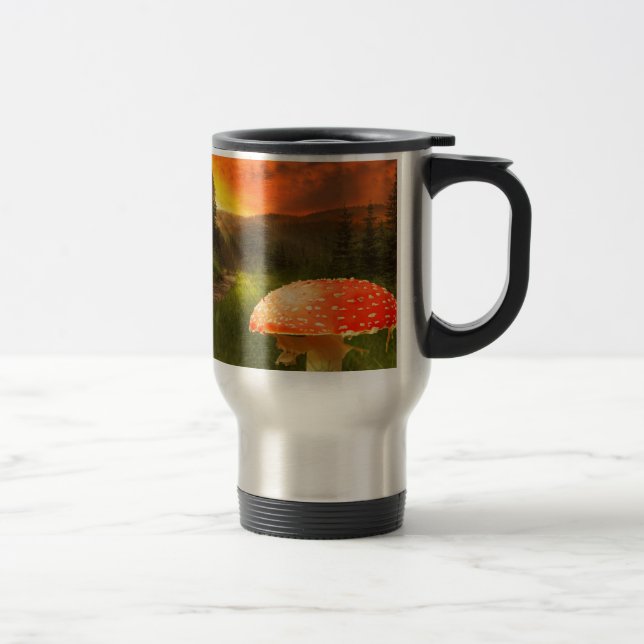 Taza De Viaje El Sol Otoño. (Derecha)