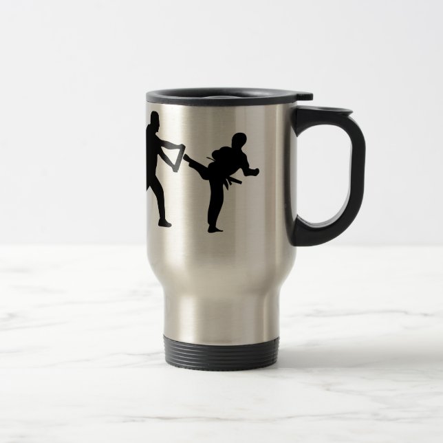 Taza De Viaje el Taekwondo (Derecha)