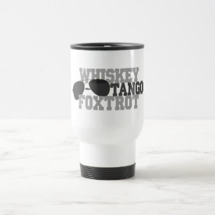Taza De Viaje El tango del whisky Foxtrot - los vidrios de la