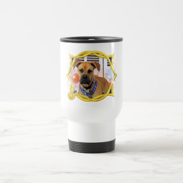 Taza De Viaje El tanque - mezcla del boxeador (Centro)