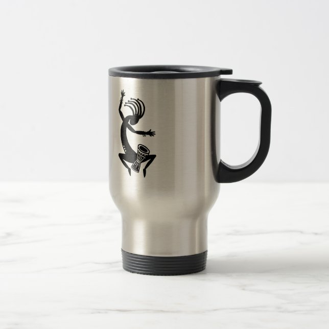 Taza De Viaje El teclear de Kokopelli (Derecha)