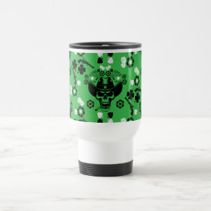 Taza De Viaje El tema del póquer es afortunado