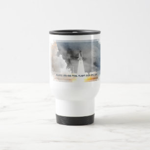 Taza De Viaje El transbordador espacial STS-135 de la Atlántida