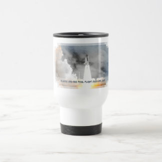 Taza De Viaje El transbordador espacial STS-135 de la Atlántida