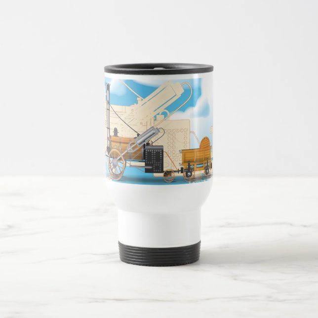 Taza De Viaje El Tren Cohete (Centro)