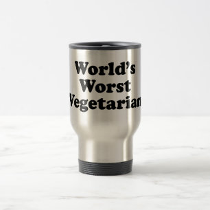 Taza De Viaje El vegetariano peor del mundo