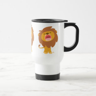 Taza De Viaje El viajero Personalizado de leones ruidoso