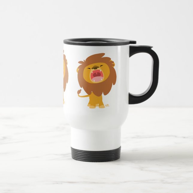 Taza De Viaje El viajero Personalizado de leones ruidoso (Derecha)
