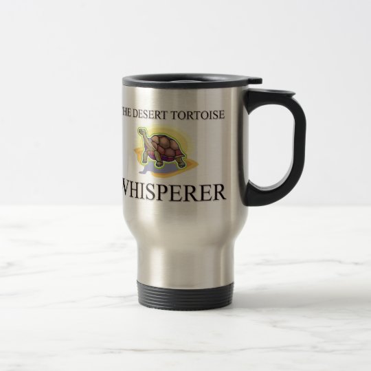 Taza De Viaje El Whisperer de la tortuga de desierto