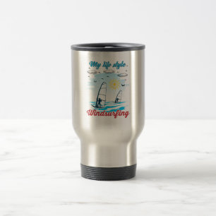 Taza De Viaje El Windsurf es mi estilo de vida