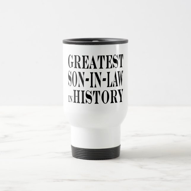 Taza De Viaje El yerno más grande en historia (Centro)