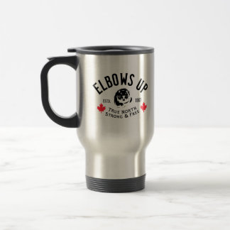Taza De Viaje ¡Elbows Arriba! Mugre de viaje