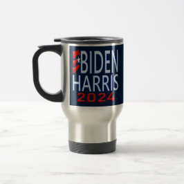 Taza De Viaje Elecciones presidenciales de Biden Harris 2024