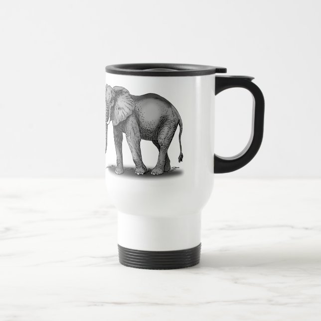 Taza De Viaje Elefante africano (Derecha)