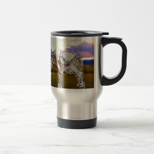 Taza De Viaje Elefante de reloj (Derecha)