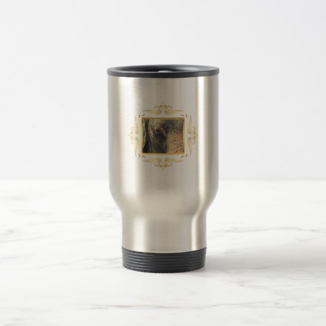 Taza De Viaje Elefante enmarcado (Centro)