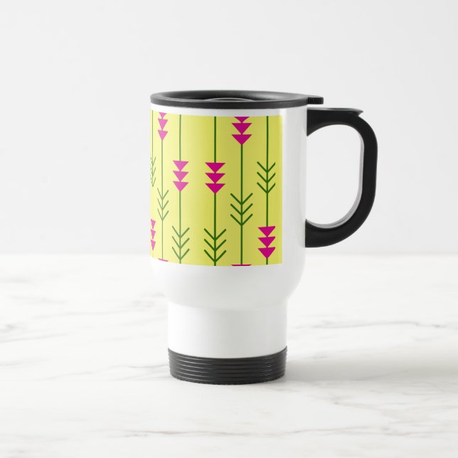 Taza De Viaje Elegante a prueba de Aislamiento y Derrame (Derecha)