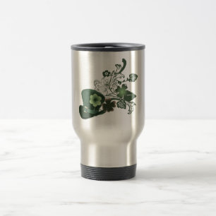Taza De Viaje Elegante Gorra de Shamrock