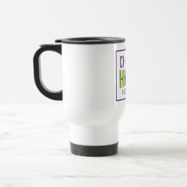 Taza De Viaje Elegir ESPERANZA - Mug de viaje (blanco)
