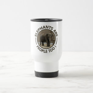 Taza De Viaje ELEPHANTS mug - elegir estilo y color