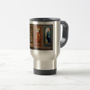 Taza De Viaje Élisabeth Sonrel Art Nouveau Maiden Bird Series