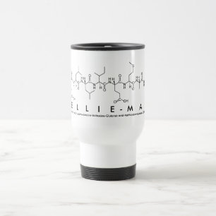 Taza De Viaje Ellie-Mae peptide nombre mug