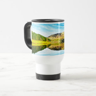 Taza De Viaje Embalse Dovestone en invierno