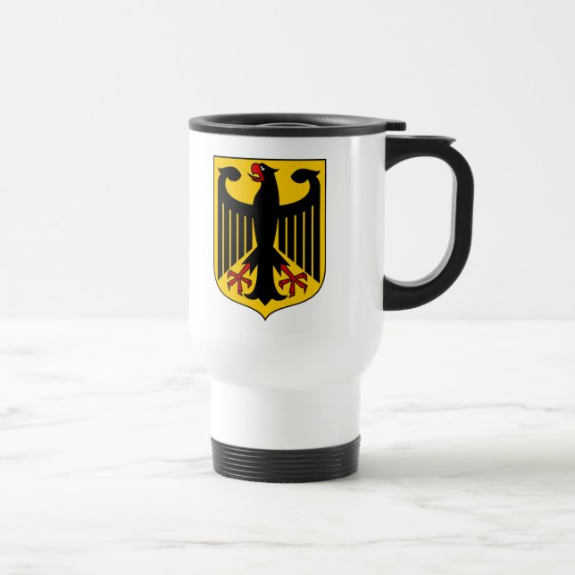 Taza De Viaje emblema de alemania (Derecha)