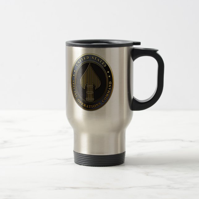 Taza De Viaje Emblema de USSOCOM (Derecha)