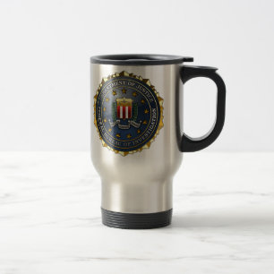 Taza De Viaje Emblema del FBI
