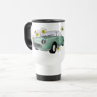 Taza De Viaje Emerald Green Figaro mug - reisbeker