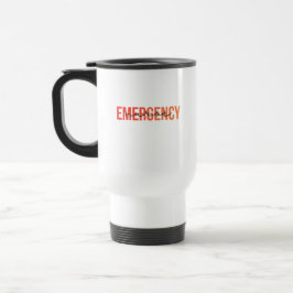 Taza De Viaje Emergency Nurse