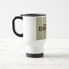 Taza De Viaje EMMANUEL | Mateo 1:23 Navidad | Suave Salvia