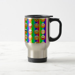 Taza De Viaje emoji arco iris