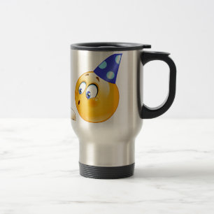 Taza De Viaje emoji de cumpleaños