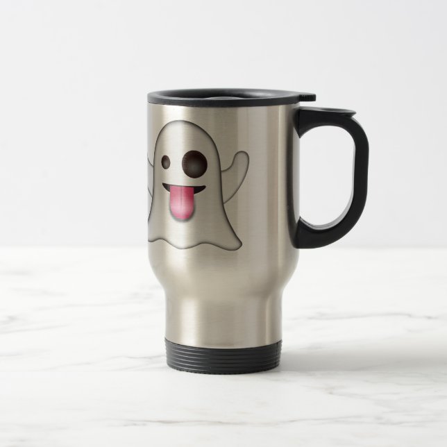 Taza De Viaje Emoji del fantasma (Derecha)
