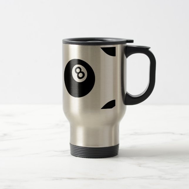 Taza De Viaje emoji ocho bolas (Derecha)