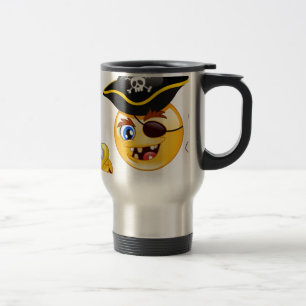 Taza De Viaje emoji pirata
