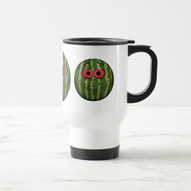 Taza De Viaje Emoticon de sandía (Derecha)