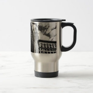 Taza De Viaje Empire State Building y rascacielos